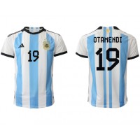 Pánský Fotbalový dres Argentina Nicolas Otamendi #19 MS 2022 Domácí Krátký Rukáv